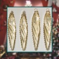 Christbaumschmuck aus Glas Eiszapfen