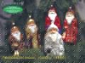 Christbaumschmuck aus Glas Weihnachtsmann