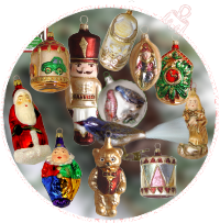 Figural Christmas tree decoration made of glass, from Lauscha Thüringen|default:Collectibles|default:.NAME