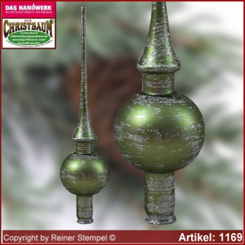 Christmas tree ornaments glass tree top 