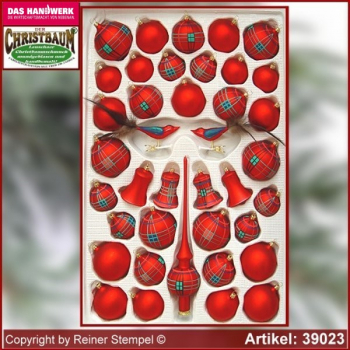 Christbaumschmuck Sortiment 39-tlg. Kindertraum