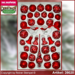 Christbaumschmuck Sortiment 39-tlg. "Rokoko"